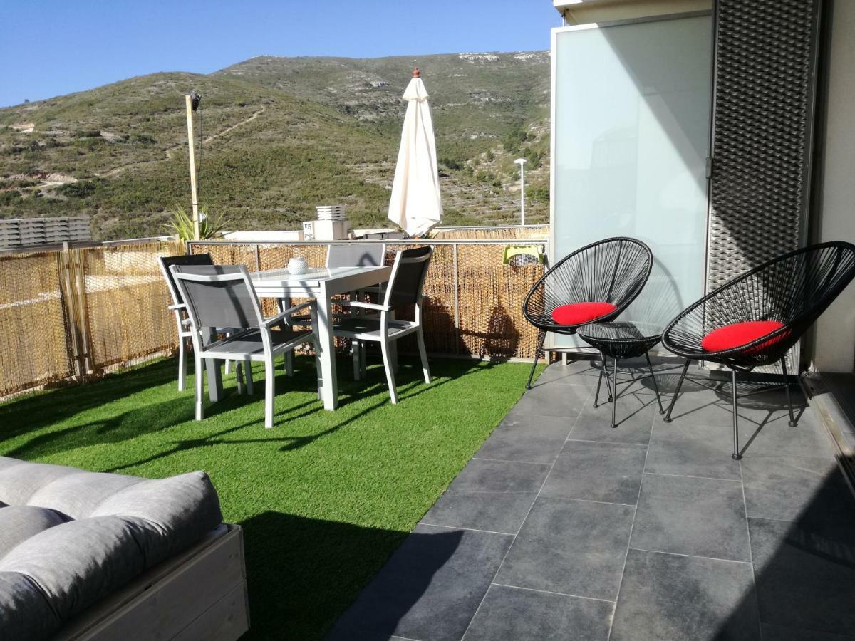Casa Gran Mirador, 200 M2 ,Vistas Al Mar Y Wifi, Peniscola Villa Eksteriør bilde